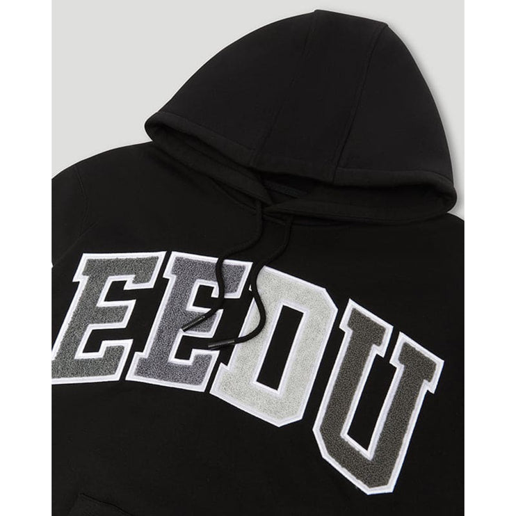 GEEDUP Team Logo Hoodie - Black/Grey Monochrome