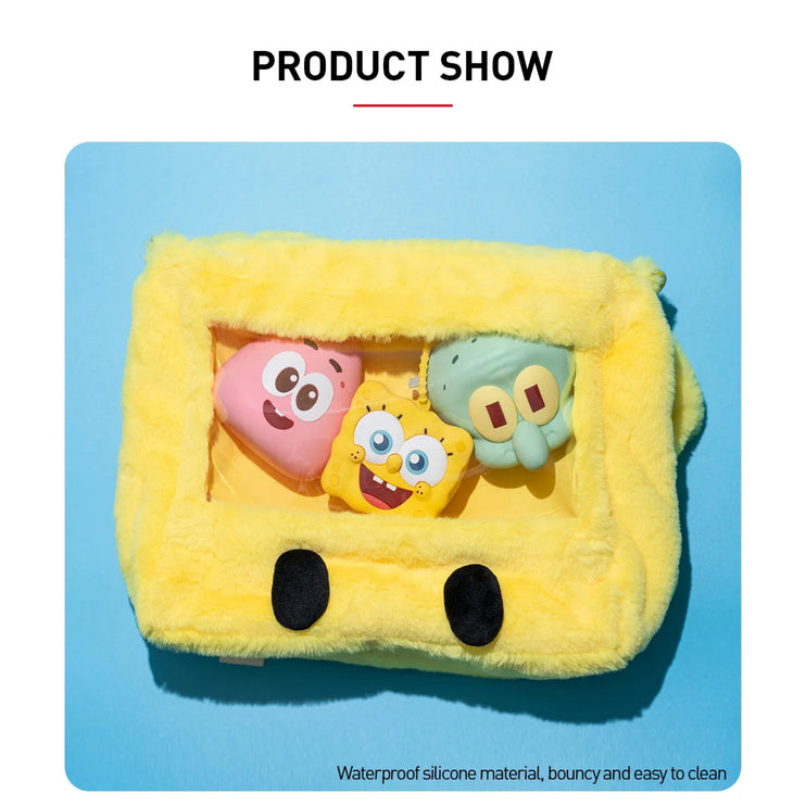 Pop Mart SpongeBob SquarePants Bikini Bottom Storage Bag