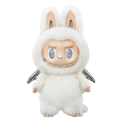 Pop Mart The Monsters Labubu Zimomo Angel in Clouds Figure (w/ Tote Bag)