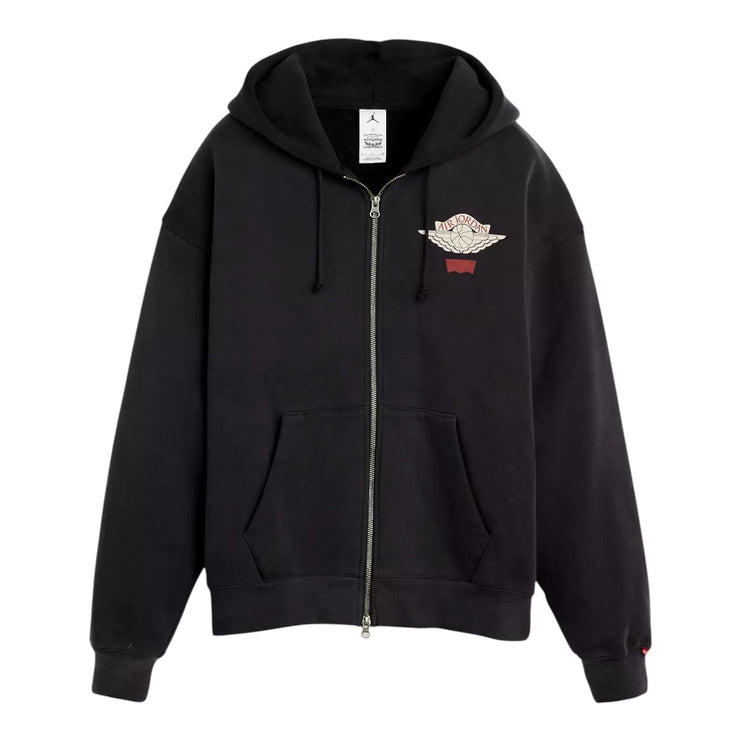 Jordan x Levi's Full Zip Hoodie - Black