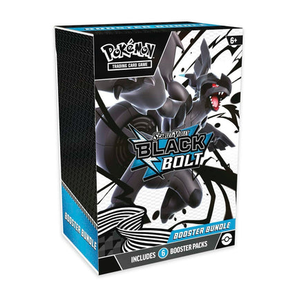 Pokemon TCG Scarlet & Violet - Black Bolt Booster Bundle (6 Packs)