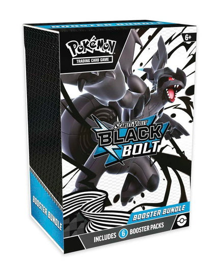 Pokemon TCG Scarlet & Violet - Black Bolt Booster Bundle (6 Packs)