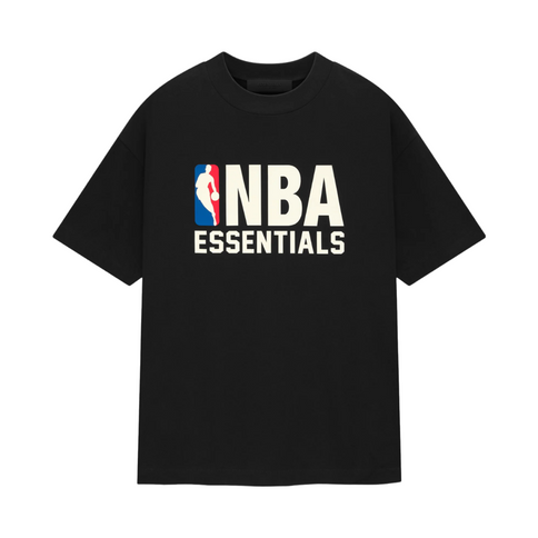 NBA x ESSENTIALS T-Shirt - Black (NBA Collection)