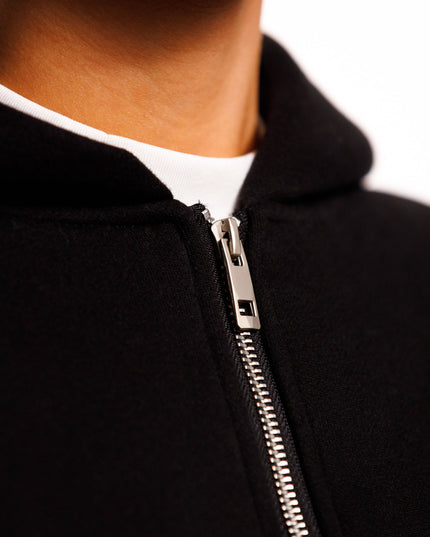 UNDERRATED Stamp Zip Hoodie - Black