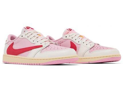 Travis Scott x Air Jordan 1 Retro Low OG 'Sail Tropical Pink'
