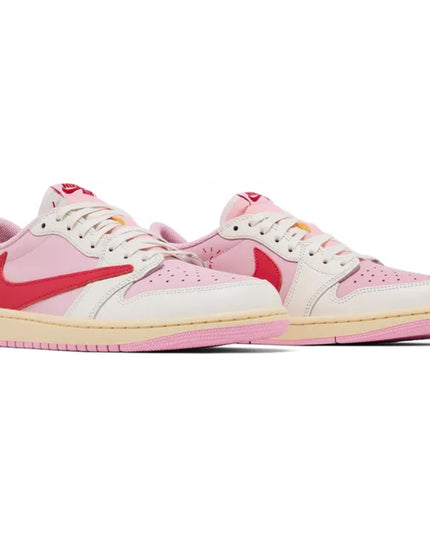 Travis Scott x Air Jordan 1 Retro Low OG 'Sail Tropical Pink'
