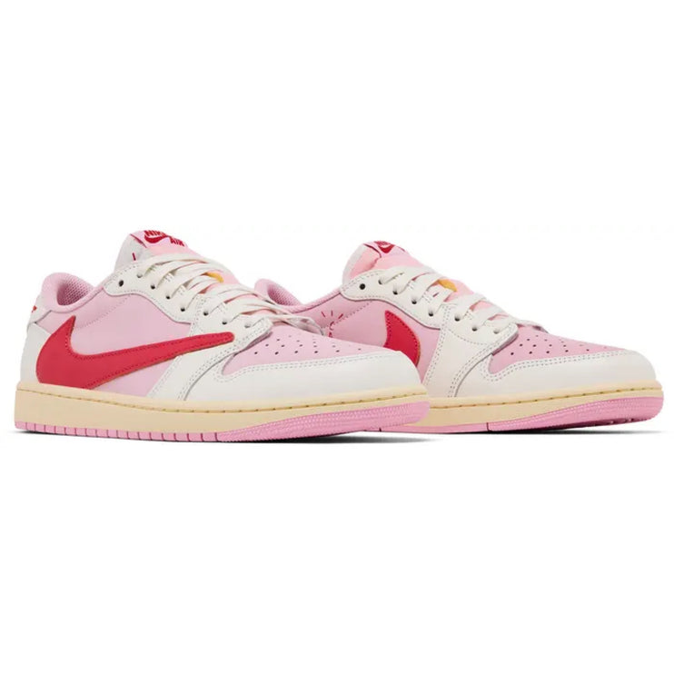 Travis Scott x Air Jordan 1 Retro Low OG 'Sail Tropical Pink'