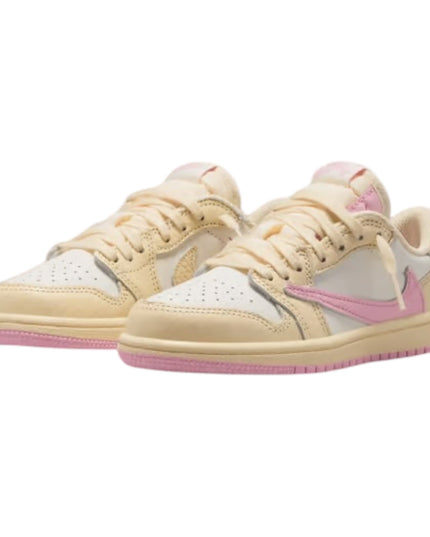 Travis Scott x Air Jordan 1 Retro Low OG 'Shy Pink' (PS)