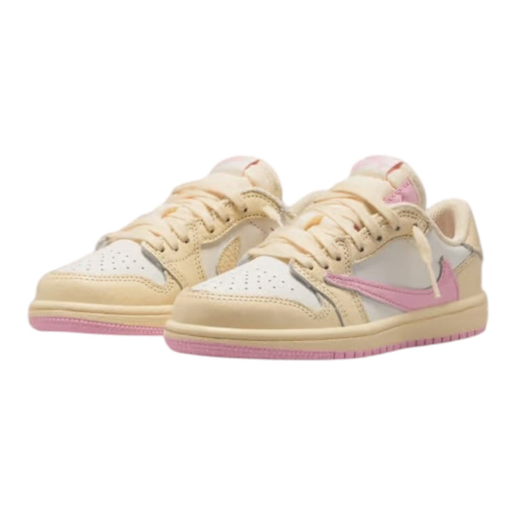 Travis Scott x Air Jordan 1 Retro Low OG 'Shy Pink' (PS)