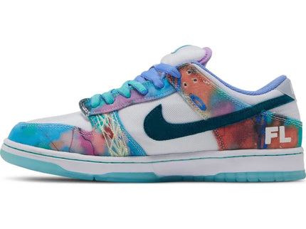 Futura Laboratories x Nike SB Dunk Low 'Bleached Aqua'