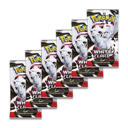 Pokemon TCG Scarlet & Violet - White Flare Booster Bundle (6 Packs)