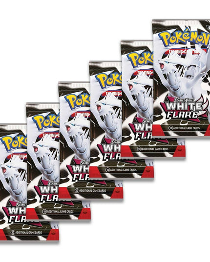 Pokemon TCG Scarlet & Violet - White Flare Booster Bundle (6 Packs)