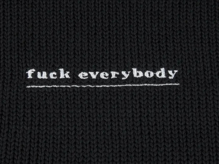 Supreme F*ck Everybody Sweater - Black (SS19)