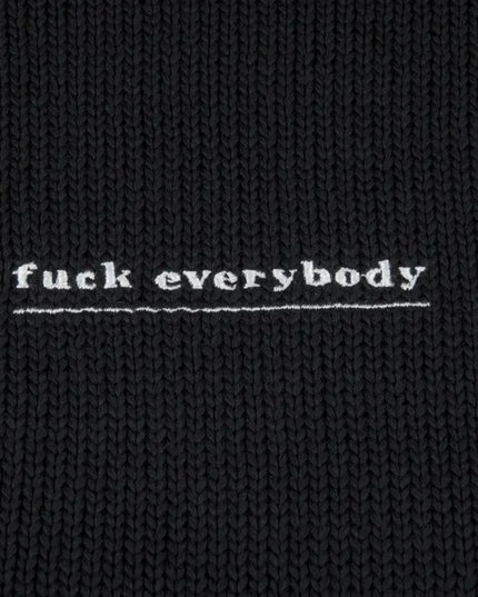 Supreme F*ck Everybody Sweater - Black (SS19)