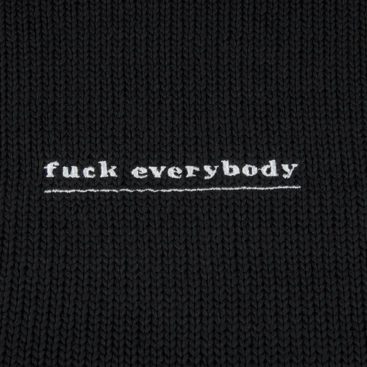 Supreme F*ck Everybody Sweater - Black (SS19)