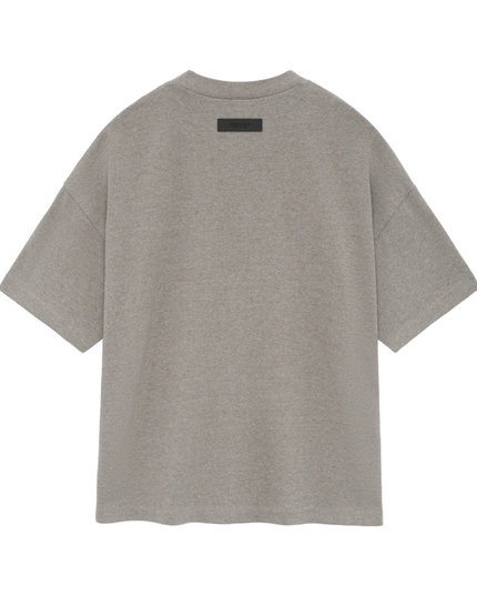 FEAR OF GOD ESSENTIALS Heavy Jersey Crewneck T-Shirt - Heather Grey (SS24)