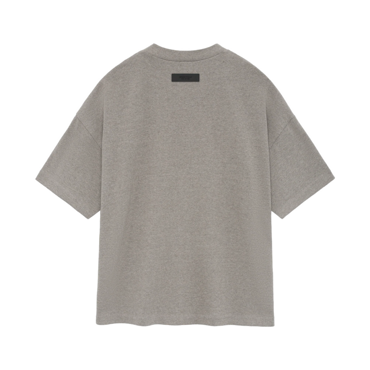 FEAR OF GOD ESSENTIALS Heavy Jersey Crewneck T-Shirt - Heather Grey (SS24)