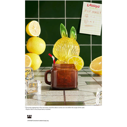 Pop Mart Labubu The Monsters Lemon Tea Figure