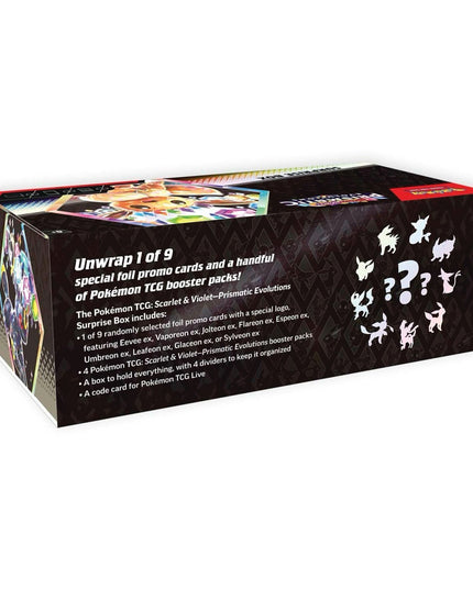 Pokemon TCG Scarlet & Violet - Prismatic Evolutions Surprise Box