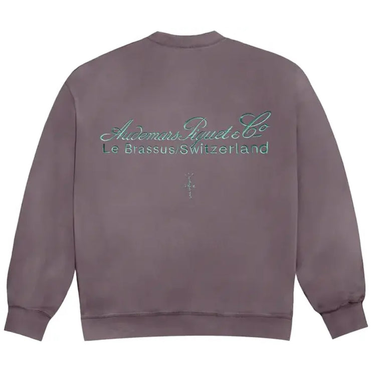 Travis Scott CJ x Audemars Piguet Logo II Crewneck - Purple