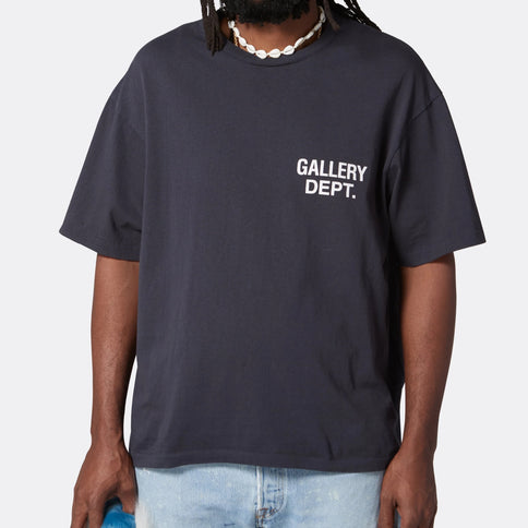 Gallery Dept. Souvenir T-Shirt - Black/White