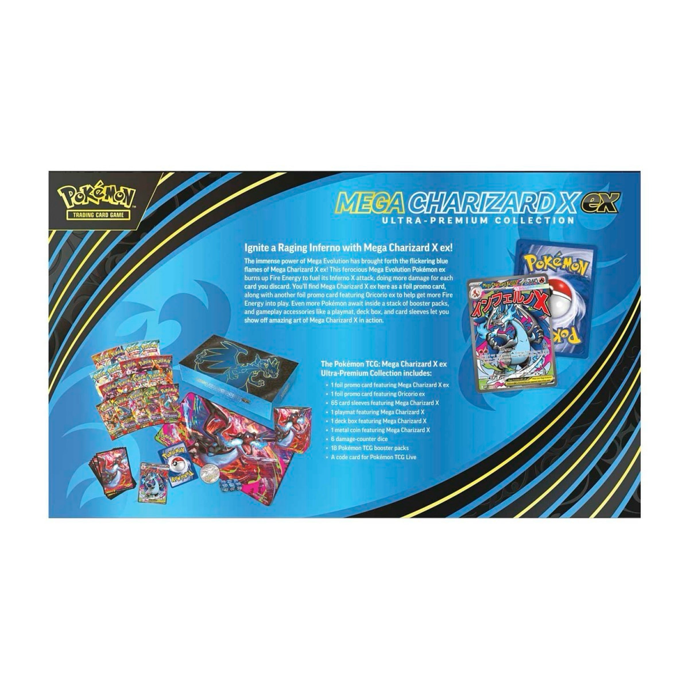 mega charizard card sleeves Pokemon TCG Mega Evolution