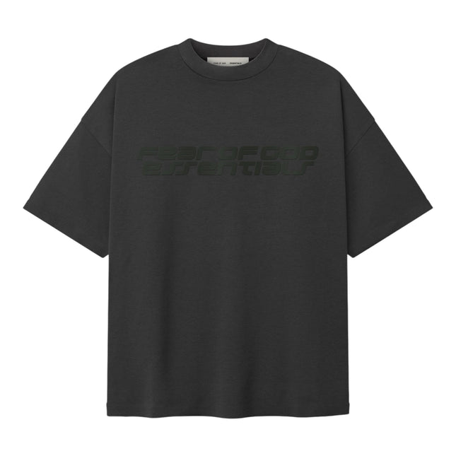 FEAR OF GOD ESSENTIALS Ponte 90s T-Shirt - Iron Grey