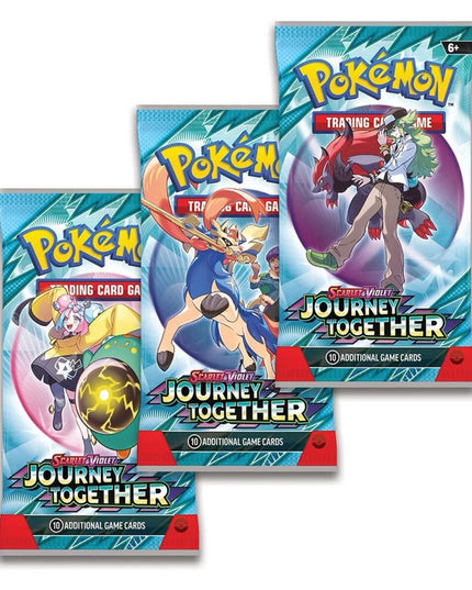 Pokemon TCG Scarlet & Violet - Journey Together 3-Pack Blister