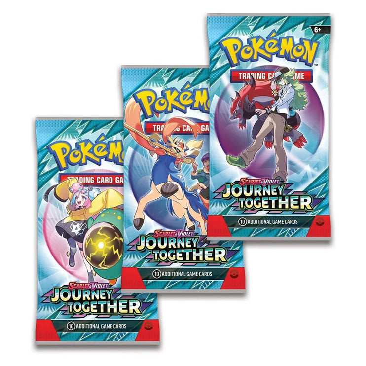 Pokemon TCG Scarlet & Violet - Journey Together 3-Pack Blister