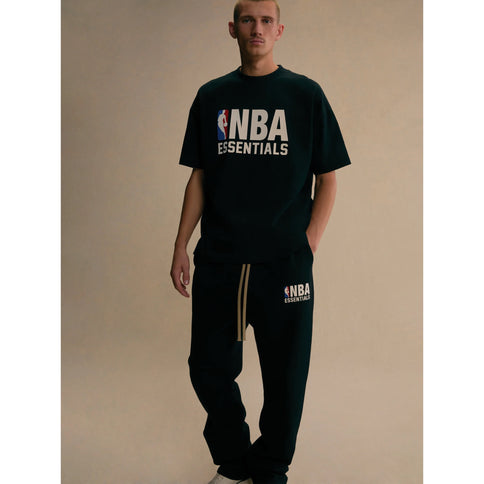 NBA x ESSENTIALS T-Shirt - Black (NBA Collection)