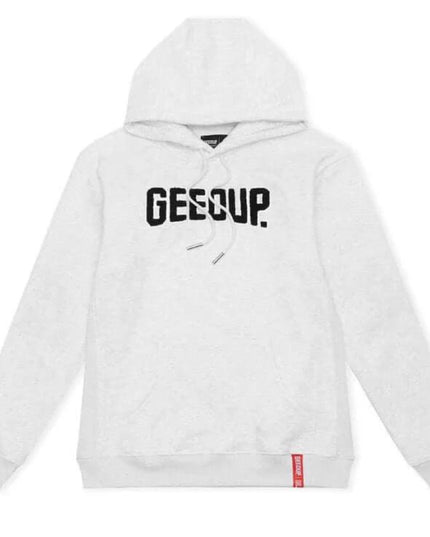 GEEDUP PFK Hoodie - White Marle/Black