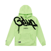 GEEDUP Handstyle Hoodie - Pastel Green/Black