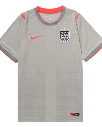 Palace x Nike England Academy Pro Short-Sleeve Football Top - Pewter Grey