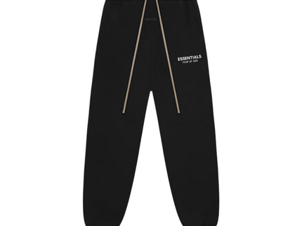 FEAR OF GOD ESSENTIALS Fleece Sweatpants - Black (Holiday 2024)