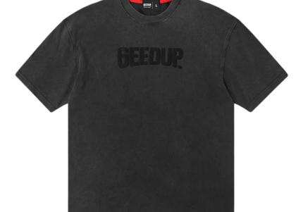 GEEDUP Always Neighbourhood Vintage T-Shirt - Washed Black