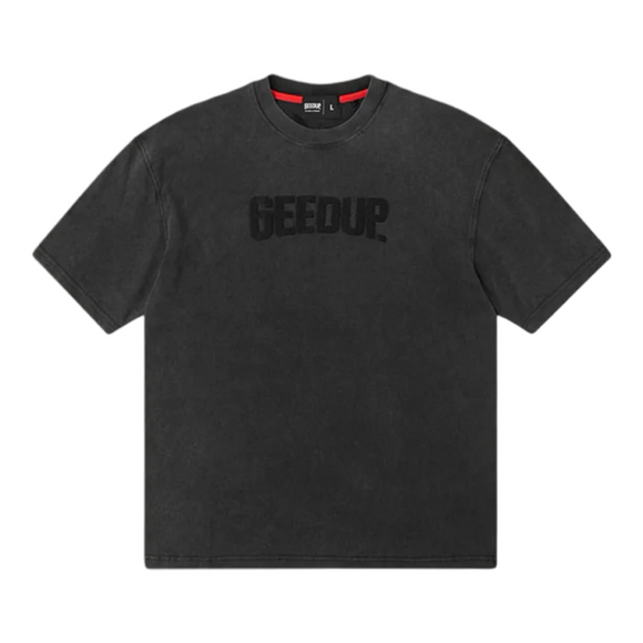 GEEDUP Always Neighbourhood Vintage T-Shirt - Washed Black