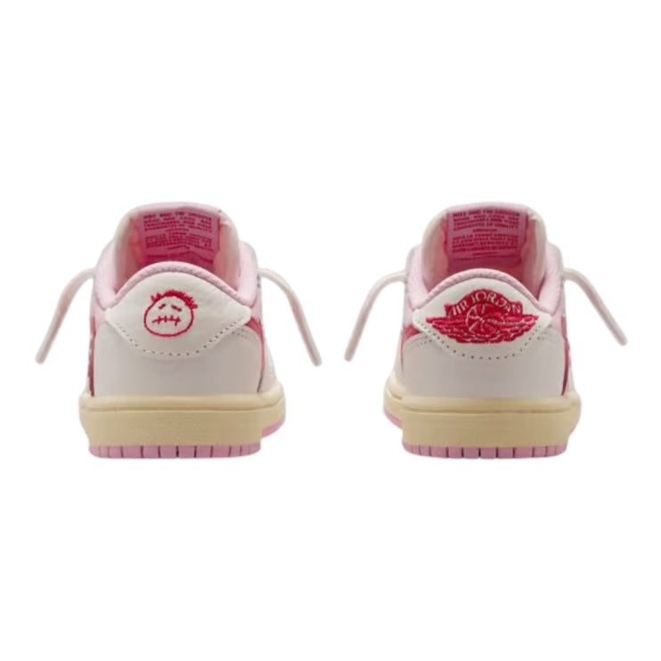 Travis Scott x Air Jordan 1 Retro Low OG 'Sail Tropical Pink' (PS)