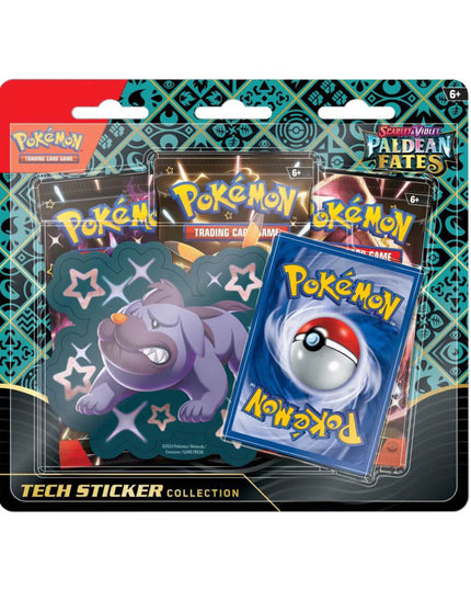 Pokemon TCG Scarlet & Violet - Paldean Fates Tech Sticker Collection