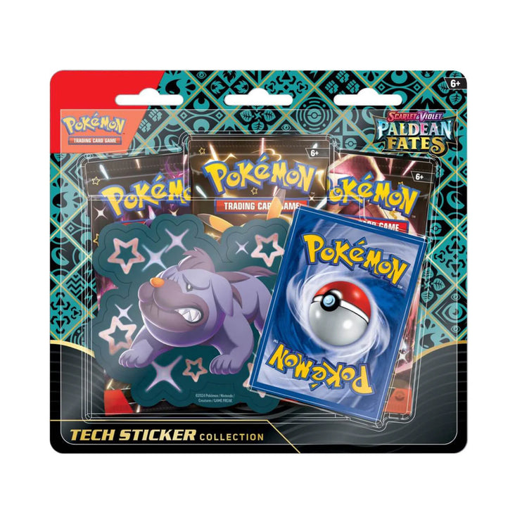 Pokemon TCG Scarlet & Violet - Paldean Fates Tech Sticker Collection