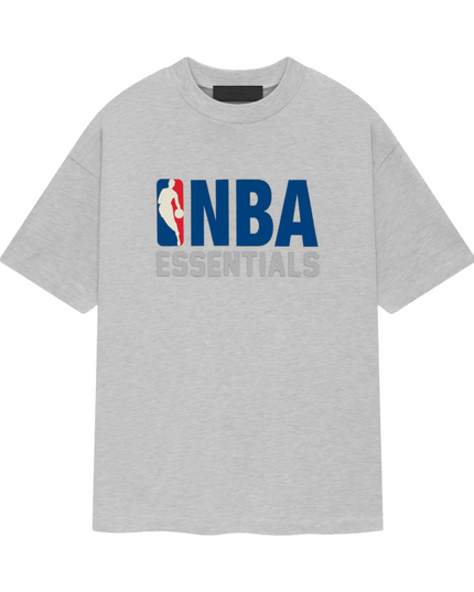 FEAR OF GOD ESSENTIALS T-Shirt - Light Heather (NBA Collection)