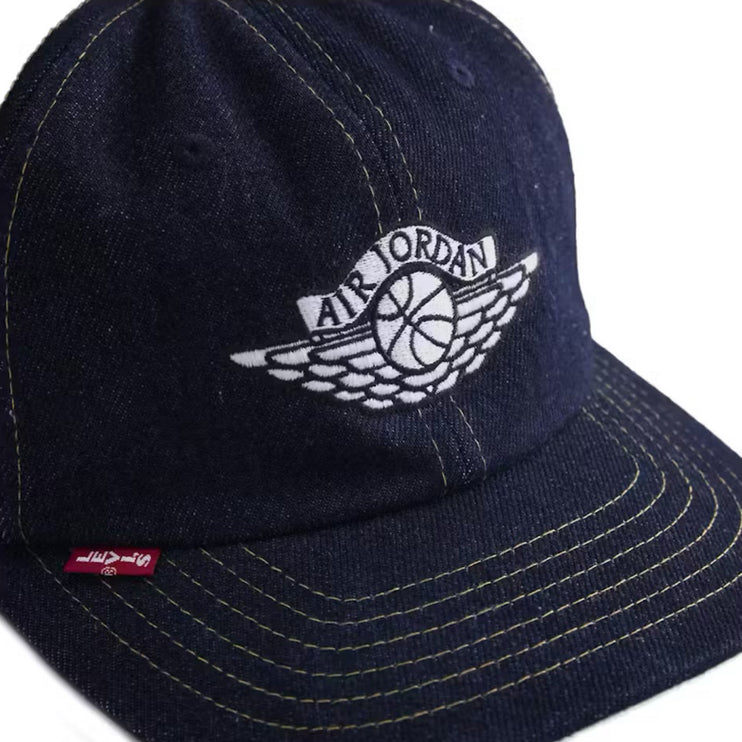 Levi's x Jordan Denim Cap - Rigid Rinse Blue