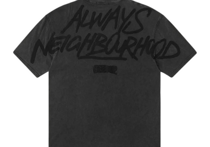 GEEDUP Always Neighbourhood Vintage T-Shirt - Washed Black