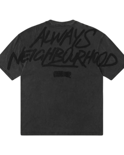 GEEDUP Always Neighbourhood Vintage T-Shirt - Washed Black