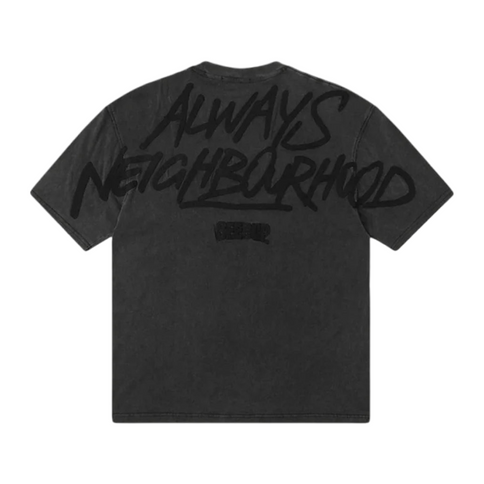 GEEDUP Always Neighbourhood Vintage T-Shirt - Washed Black