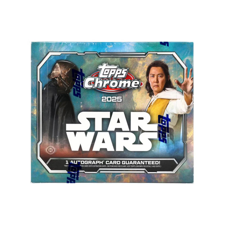 2025 Topps Star Wars Chrome Hobby Box
