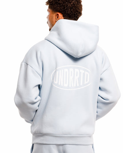 UNDERRATED Stamp Zip Hoodie - Powder Blue