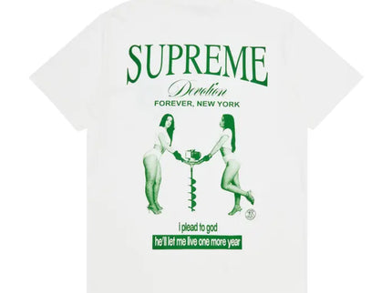 Supreme Devotion Tee - White (FW25)