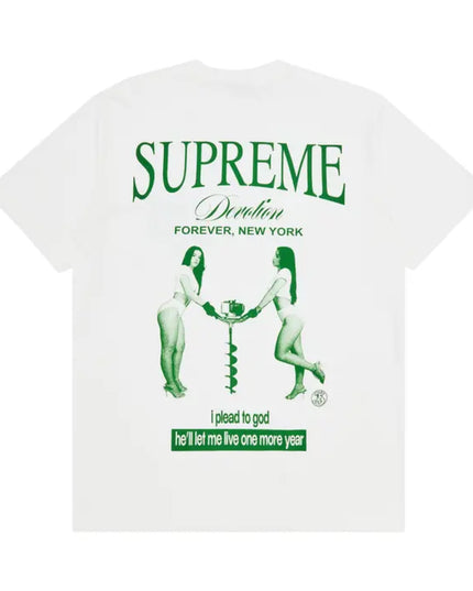 Supreme Devotion Tee - White (FW25)