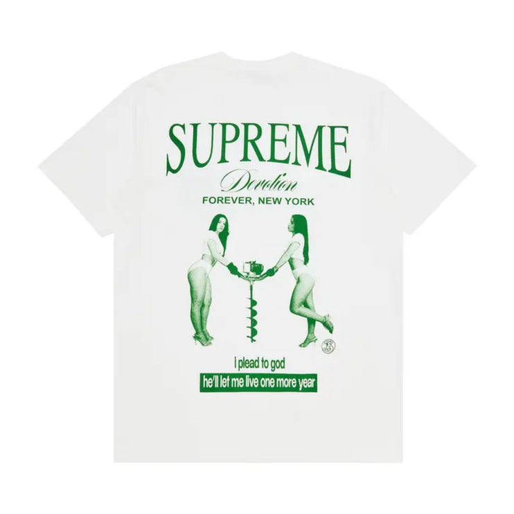 Supreme Devotion Tee - White (FW25)