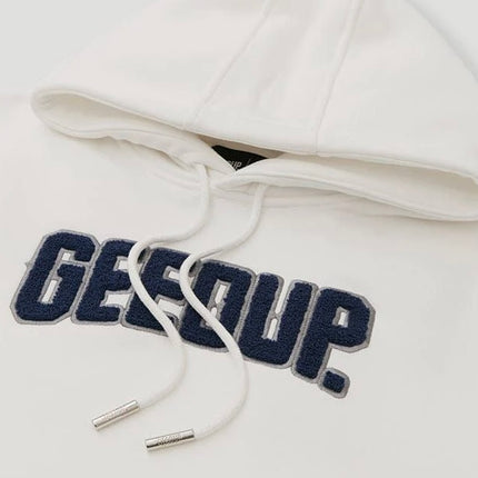 GEEDUP PFK Hoodie - Off White/Navy